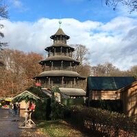 Christmas Market at the Chinese Tower