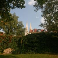 Herbstliche Ochsenbastei in Görlitz