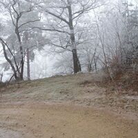 Abstieg vom Toten Berg