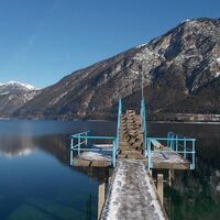 Achensee und Tauchmöglichkeiten von Pertisau