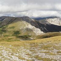 Abstieg Blick zum