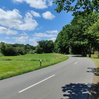 Kreisstraße bei Hammerstorf