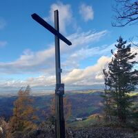 Hohe Dirn Runde in der kalten Jahreszeit