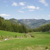 Unter mir die Kälberhütte