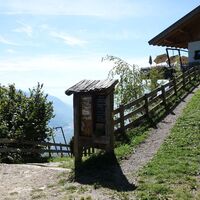 Zugang zum Gasthaus Steinegg 1500m