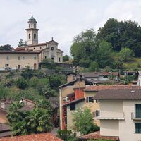 Blick auf die Kirche San Siro