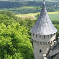 Schloss Landsberg wurde nach dem Vorbild der Schlösser der englischen Windsors erbaut.