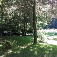 Rastplatz entlang der Talaue vor Pleisweiler