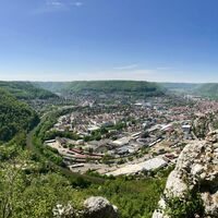 Blick vom Anwandfelsen