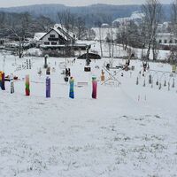 Winter im Kunstpark St. Ruprecht an der Raab, Oststeiermark