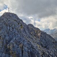 Gipfelkreuz der Wannenspitze