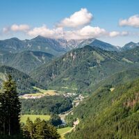Blick ins Tal nach Palfau