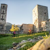 Biken in Munt Sogn Gieri