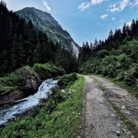 Wanderweg am Steinriesenbach