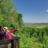 Blick vom Leineberglandbalkon