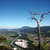 Aussicht vom Kleinen Barmstein Richtung Salzburg