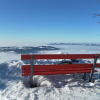 Blick vom Brüggelekopf ins Rheintal