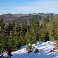 Abstieg, Blick zum Eisenstein