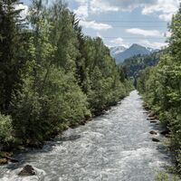 Aussicht auf den Glenner Fluss