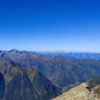 Blick nach Nordwesten zum Hohen Dachstein