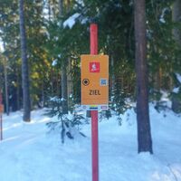 Beschilderung Skitour Kreuzweg Reit i. A.