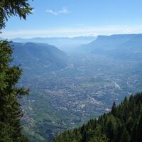 Ausblick am Abstiegsweg