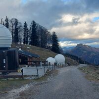 Hohe Dirn Runde in der kalten Jahreszeit