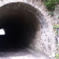 Ds alt Tonäll - Das alte Tunnel von 1867.