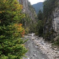 Mündung des Rotlechtals