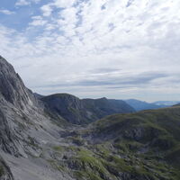 Blick in die Hochschwab Südwand