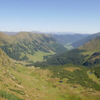 Blick nach Pusterwald