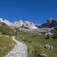 Das Ambiez-Tal und die Brenta-Dolomiten