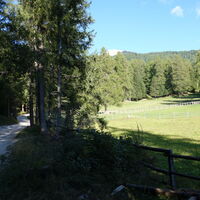 Blick zurück zum Weißhorngipfel