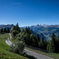 Aussichtsreich und einfach zu fahren ist diese Tour