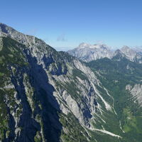 Blick zum Tamischbachturm und zur Buchsteingruppe