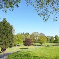 Weitläufiger Kurpark in Waldbronn