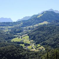 Aussicht auf Bad Dürrnberg