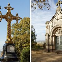 Tourismus Service Bergstrasse Burgensteig Heiligenberg Kapelle Goldenes Kreuz Gernot Wagner