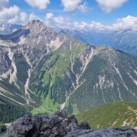 Blick hinüber zur Ruitelspitze