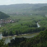 Ruine Dürnstein Donaublick