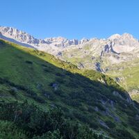Erster Blick Richtung Leiterspitzen