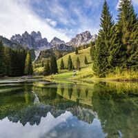 almsee-bischofsmuetze-filzmoos-sommer