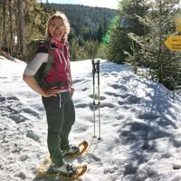 Kurze Rast auf dem Weg zum Teufelstein
