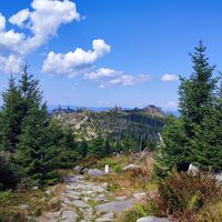 Grenzsteig zum Dreisessel und Hochstein