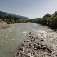 Aussicht auf dem Vorderrhein
