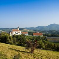Blick auf Trautmannsdorf
