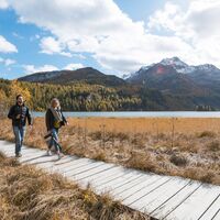Silserebene im Herbst