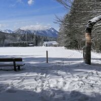 Der Schnee wartet auf der Frillensee-Runde