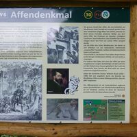 Infotafel Affendenkmal