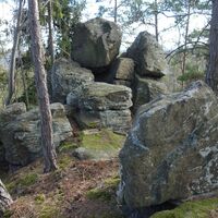 Felsgebilde östlich der Hirschwand